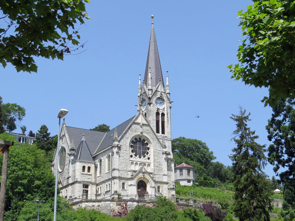 Pasquart baznīca, Seevorstadt 99a, Biel/Bienne, Šveice