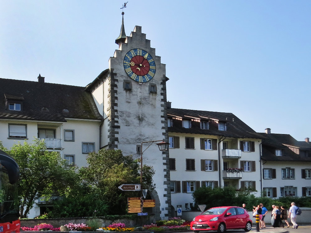 Stein am Rhein torņa pulkstenis