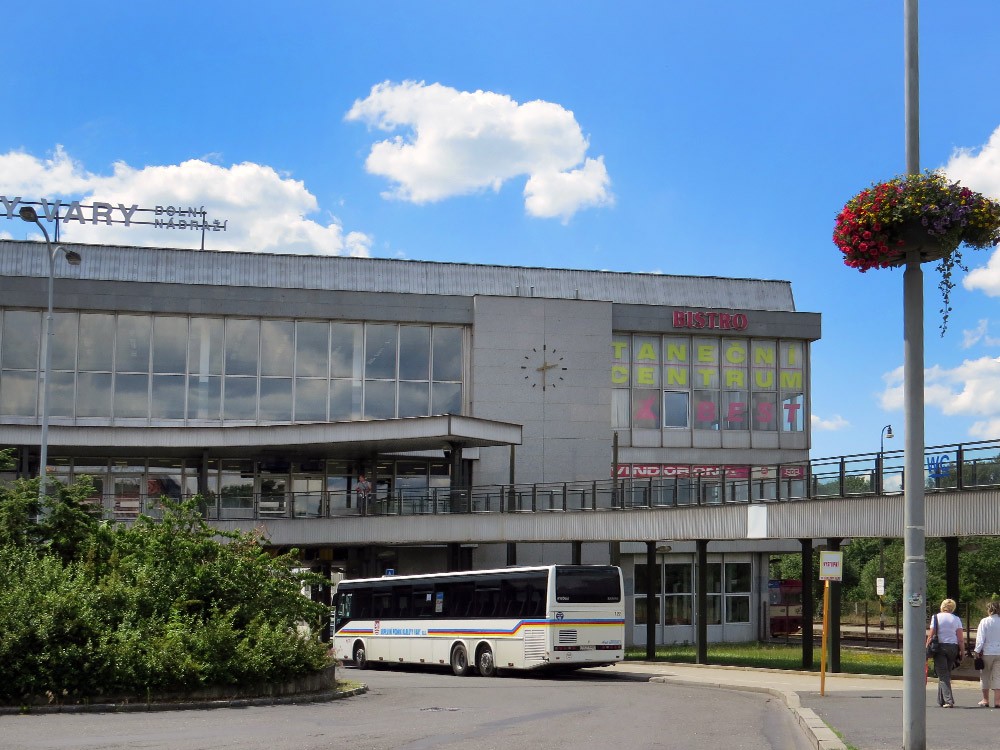 Centrālā stacija, Karlovi Vari, Čehija
