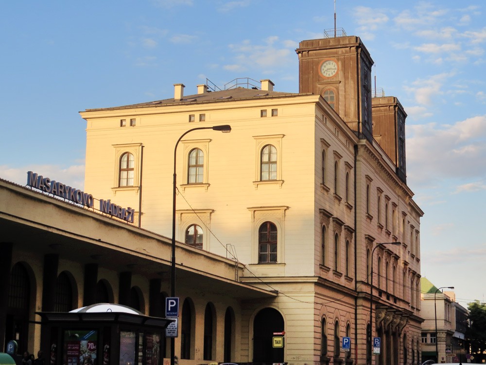   Masarika dzelzceļa stacija, adrese Havlíčkova 2, Praha 1