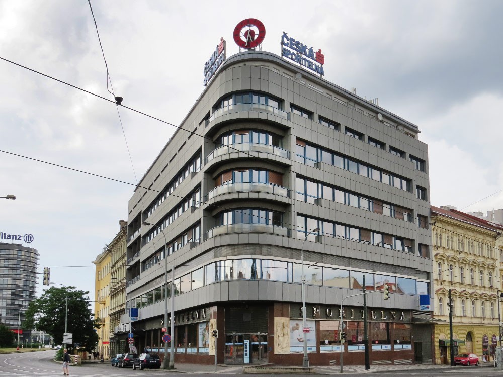  Krājbankas ēka,  adrese: Sokolovska 371/1, Praha 