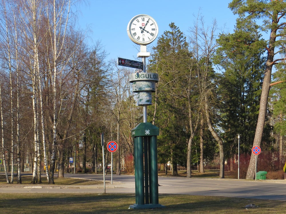 Sigulda, pulksteņa renovācija